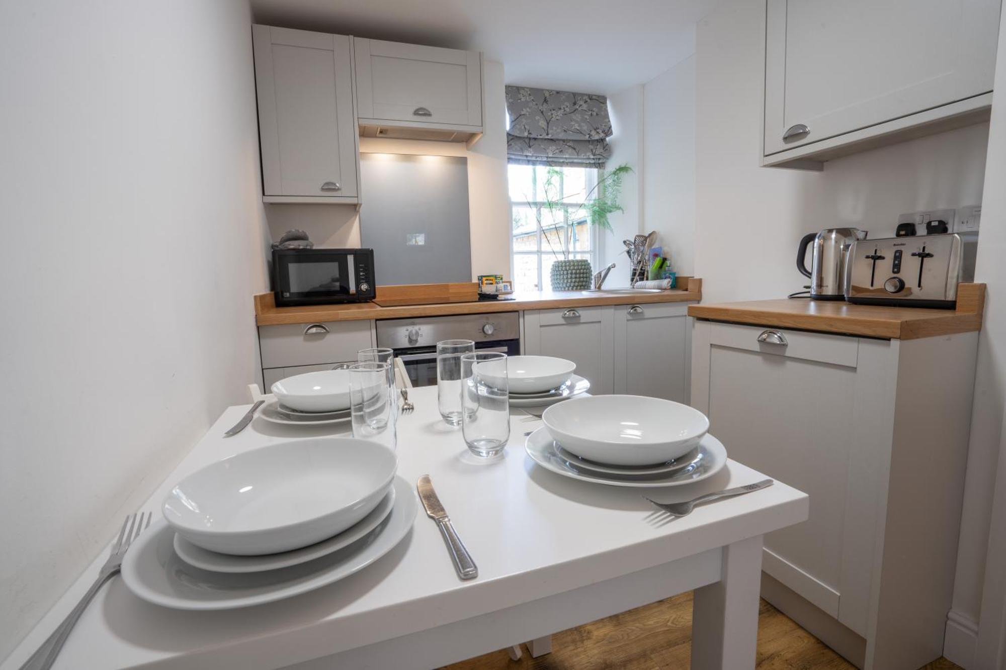 Hassop Station Apartment On The Monsal Trail Bakewell Bagian luar foto